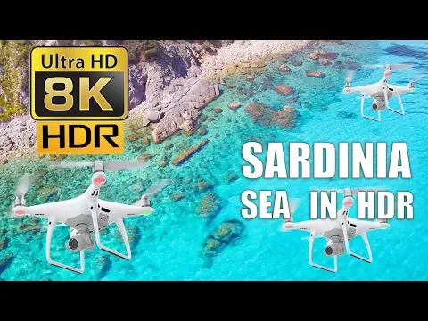 Sardinia Sea in HDR | Dji Phantom 4 Pro HEVC 8K