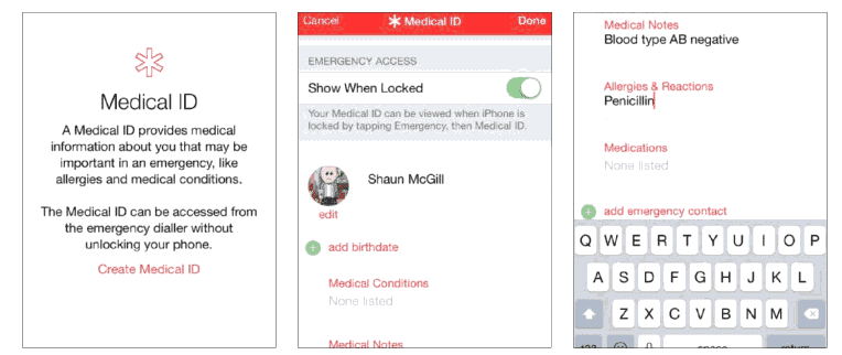 how to use Health app IOS 9 iphone 6S